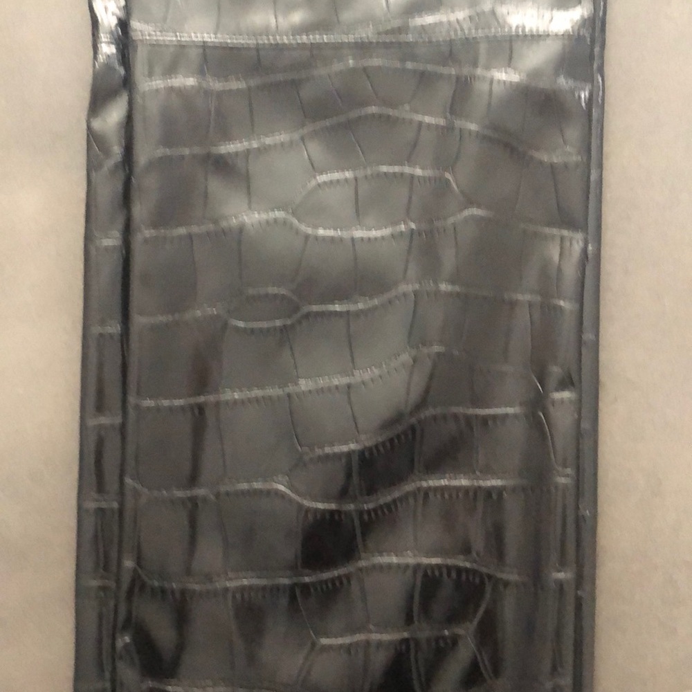 Black leather like pants. - Picture 3 of 5